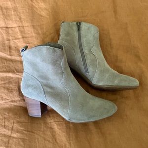 Steve Madden Tan Suede HIPSTR Ankle Boots